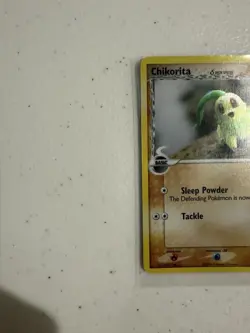 Pokemon Chikorita EX Dragon Frontiers Reverse Holo Stamped Card 44/101 - Image 3