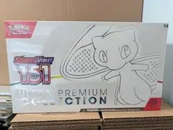 Pokemon TCG 151 MEW EN Ultra Premium Collection Box SEALED UPC + ACRYLIC - Image 1
