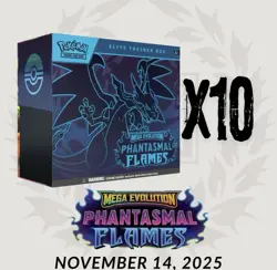 Pokemon Phantasmal Flames 10X ELITE TRAINER BOX CASE ETB 11/14 - PRE-SALE - Image 1