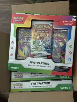 Pokemon TCG First Partner Illustration Collection (Series 1) 2026 Lot Of 6x - Image 1