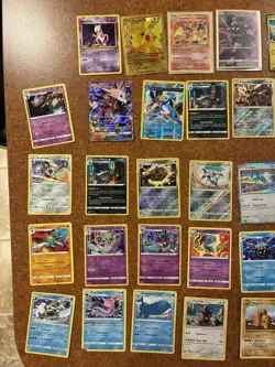 Huge Pokemon Card Lot - 220+ Cards! Armored Mewtwo Promo, Charizard, Holos! - Image 3