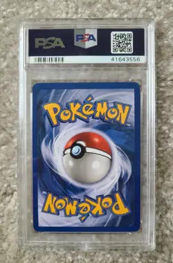2000 Pokemon Black Star Promo Holo Eevee # 11 PSA 8 NM-MT - Image 2