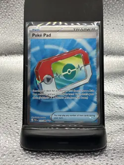 Pokemon Poke Pad 132/088 Full Art Ultra Rare Holo POR Set Trainer Item English - Image 1
