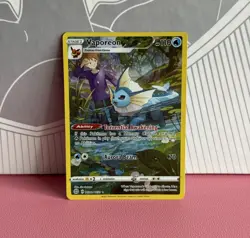 Vaporeon TG02/TG30 Pokemon Brilliant Stars Trainer Gallery Full Art NM - Image 1