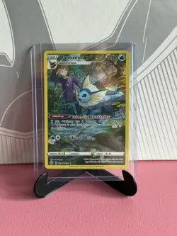 Vaporeon TG02/TG30 Pokemon Brilliant Stars Trainer Gallery Full Art NM - Image 3