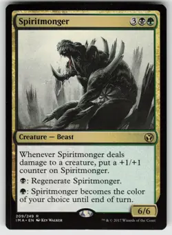 Spiritmonger R Iconic Masters 209 MTG - Image 1