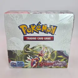 Sealed Scarlet & Violet Booster Box Pokemon TCG Scarlet & Violet Base Set SV01 - Image 1