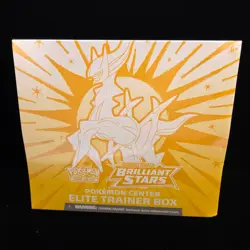 Sealed Brilliant Stars Pokemon Center Elite Trainer Box Exclusive SWSH09 ETB - Image 1