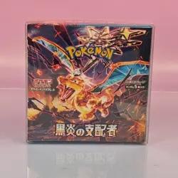 BOOSTER BOX POKEMON 2023 RULER OF THE BLACK FLAME JAPANESE OVP SEALED - Image 1