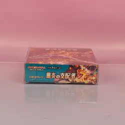 BOOSTER BOX POKEMON 2023 RULER OF THE BLACK FLAME JAPANESE OVP SEALED - Image 4