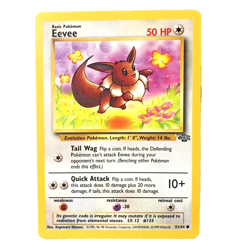 Pokemon TCG Eevee 51/64 Jungle Base Set - Image 1
