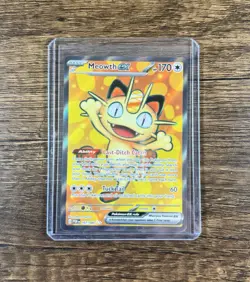 Pokemon Meowth Ex Ultra Rare 107/88 NM Perfect order - Image 1
