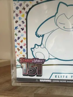 Pokemon TCG Scarlet & Violet 151 Elite Trainer Box ETB - Factory Sealed + ACRYLI - Image 5