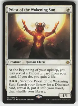 Priest of the Wakening Sun R Ixalan 27 MTG - Image 1