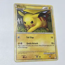 Pikachu 78/123 HeartGold and SoulSilver & HGSS Pokemon TCG 2010 NM - Image 1