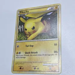 Pikachu 78/123 HeartGold and SoulSilver & HGSS Pokemon TCG 2010 NM - Image 2