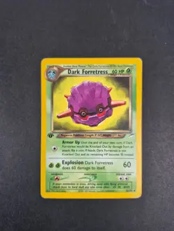 Dark Forretress - 35/105 - Uncommon - Neo Destiny - 1st Edition - Pokemon - MP - Image 1