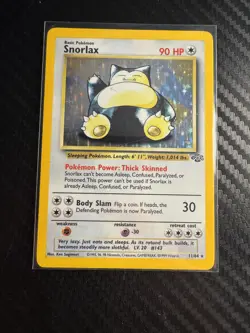 Pokemon Jungle #11/64 Snorlax Holo - Image 1