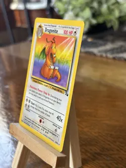 Vintage Dragonite 19/62 Fossil Non-Holo Pokemon TCG WOTC - Image 3
