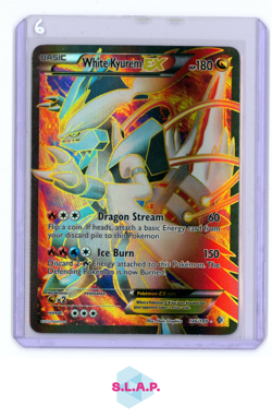 WHITE KYUREM EX POKEMON 146/149 2012 B&W BOUNDARIES CROSSED ENGLISH - Image 1