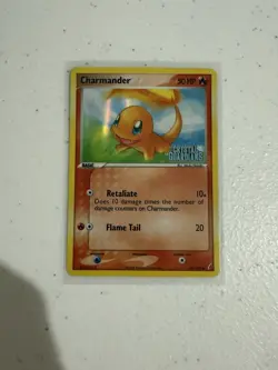 Pokemon TCG Charmander Reverse Holo 2006 EX Crystal Guardians 48/100 NM - Image 2