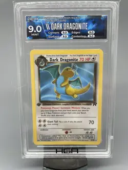 Pokemon Dark Dragonite Team Rocket Non-Holo 1st Edition 22/82 NM - Image 1