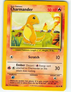 Charmander - 70/110 Legendary Collection - Pokemon TCG - 2002 - Image 1