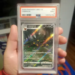 PSA 9 Pokemon TCG Chinese Horizon Gem Pack Vol2 Umbreon CBB2C-06 15/15（2） - Image 1