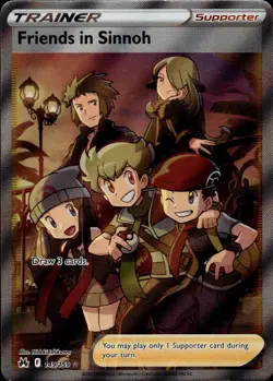 Pokemon TCG - Crown Zenith - 149/159 Friends In Sinnoh - Image 1