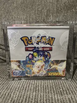 Pokemon Surging Sparks Booster Box Sealed with acrylic magnetic case (36 Packs) - Image 2
