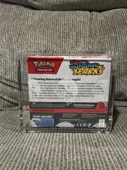 Pokemon Surging Sparks Booster Box Sealed with acrylic magnetic case (36 Packs) - Image 3