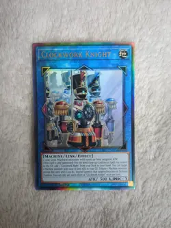 RA05-EN058 Clockwork Knight Ultimate Rare 1st Ed YuGiOh - Image 1