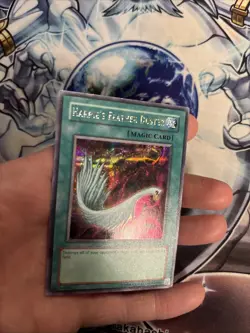 Yu-Gi-Oh Harpies Feather Duster SDD-003 Prismatic Secret Rare LP (WNU) - Image 2