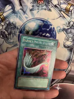 Yu-Gi-Oh Harpies Feather Duster SDD-003 Prismatic Secret Rare LP (WNU) - Image 3