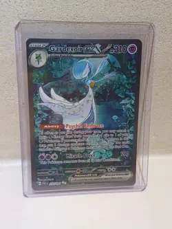 Pokemon TCG Gardevoir EX Paldean Fates Holo Card 233/091 - Image 1