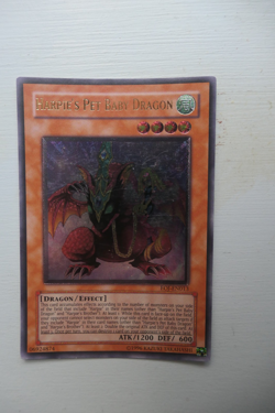 Yugioh: Harpie's Pet Baby Dragon EOJ-EN013 Ultimate Rare Near Mint - Image 1