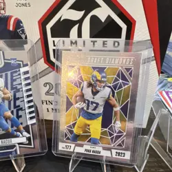 Panini Donruss Absolute Puka Nacua Los Angeles Rams Rookie 2023 NFL Card Lot 3 - Image 3