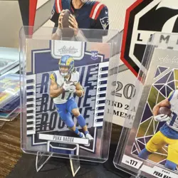 Panini Donruss Absolute Puka Nacua Los Angeles Rams Rookie 2023 NFL Card Lot 3 - Image 4