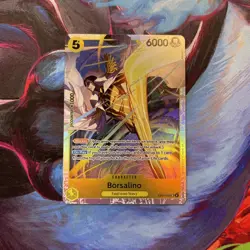 One Piece TCG EB04-058 Borsalino SR English - Pack Fresh - Image 1