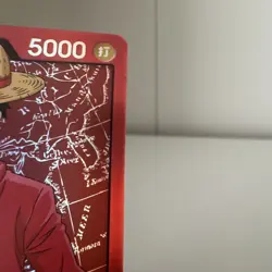 One Piece CCG Monkey D. Luffy Leader ST01-001 Regular 5000 HP Standard Card - Image 3