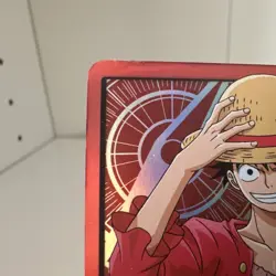 One Piece CCG Monkey D. Luffy Leader ST01-001 Regular 5000 HP Standard Card - Image 4