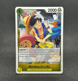 One Piece Monkey.D.Luffy (111) (OP10-111/162) OP10 Royal Blood NM FOIL - Image 1