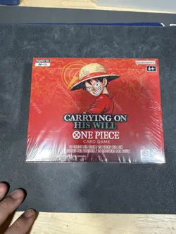 One Piece TCG OP-13 Booster Box Carrying On His Will English Factory Sealed New - Image 2