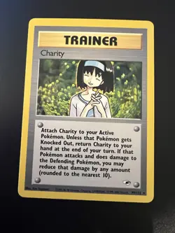 Charity 99/132 Gym Heroes Unlimited 2000 Pokemon Card Rare NM - Image 1