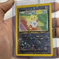 Pokemon TCG Togepi 4/18 Southern Islands Reverse Holo LP/NM Pokemon SWIRL Promo - Image 2