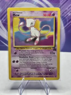 Pokemon Mew 8 Wotc Black Star Promo Regular - Image 1