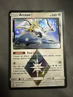 Pokemon Arceus Prism Rare S&M Forbidden Light 96/131 NM- - Image 1