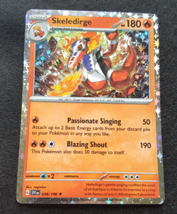 Pokemon Meowscarada Skeledirge Quaquaval Sparkle [Set of 3] Exclusive Holo Promo - Image 2