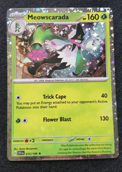 Pokemon Meowscarada Skeledirge Quaquaval Sparkle [Set of 3] Exclusive Holo Promo - Image 4