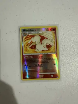 Pokemon Card - Ninetales Mysterious Treasures 32/123 Rare Reverse Holo LP - Image 1